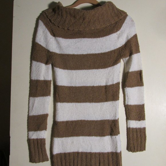 Mandee Striped Cowl neck Sweater - Picture 2 of 3